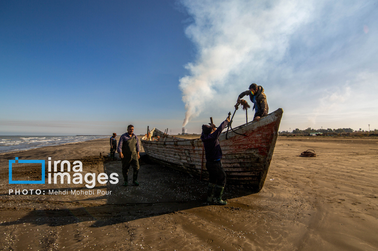 صید ماهی در خزر