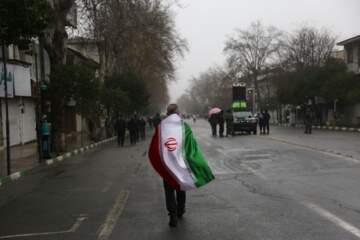 راهپیمایی 22 بهمن در گرگان