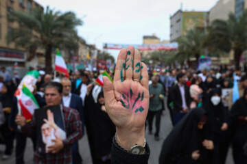 راهپیمایی 22 بهمن در اهواز