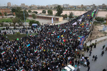 راهپیمایی 22 بهمن در اهواز