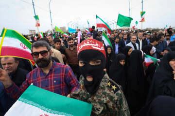 راهپیمایی 22 بهمن در اهواز