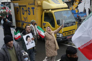 راهپیمایی 22 بهمن در گرگان