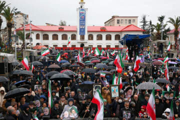 راهپیمایی ۲۲ بهمن ۱۴۰۴در رشت