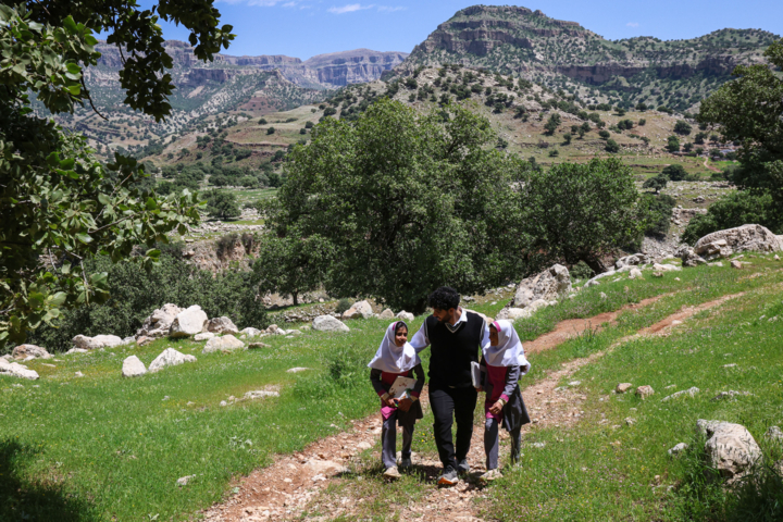 قلبی که برای فرزندان ایران پَر میکشد