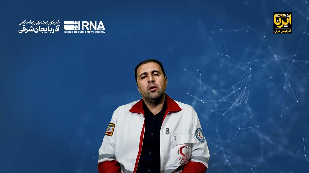 فیلم| ۲۱۶ عملیات امداد و نجات هلال احمر آذربایجان شرقی در جنگ تحمیلی سوم