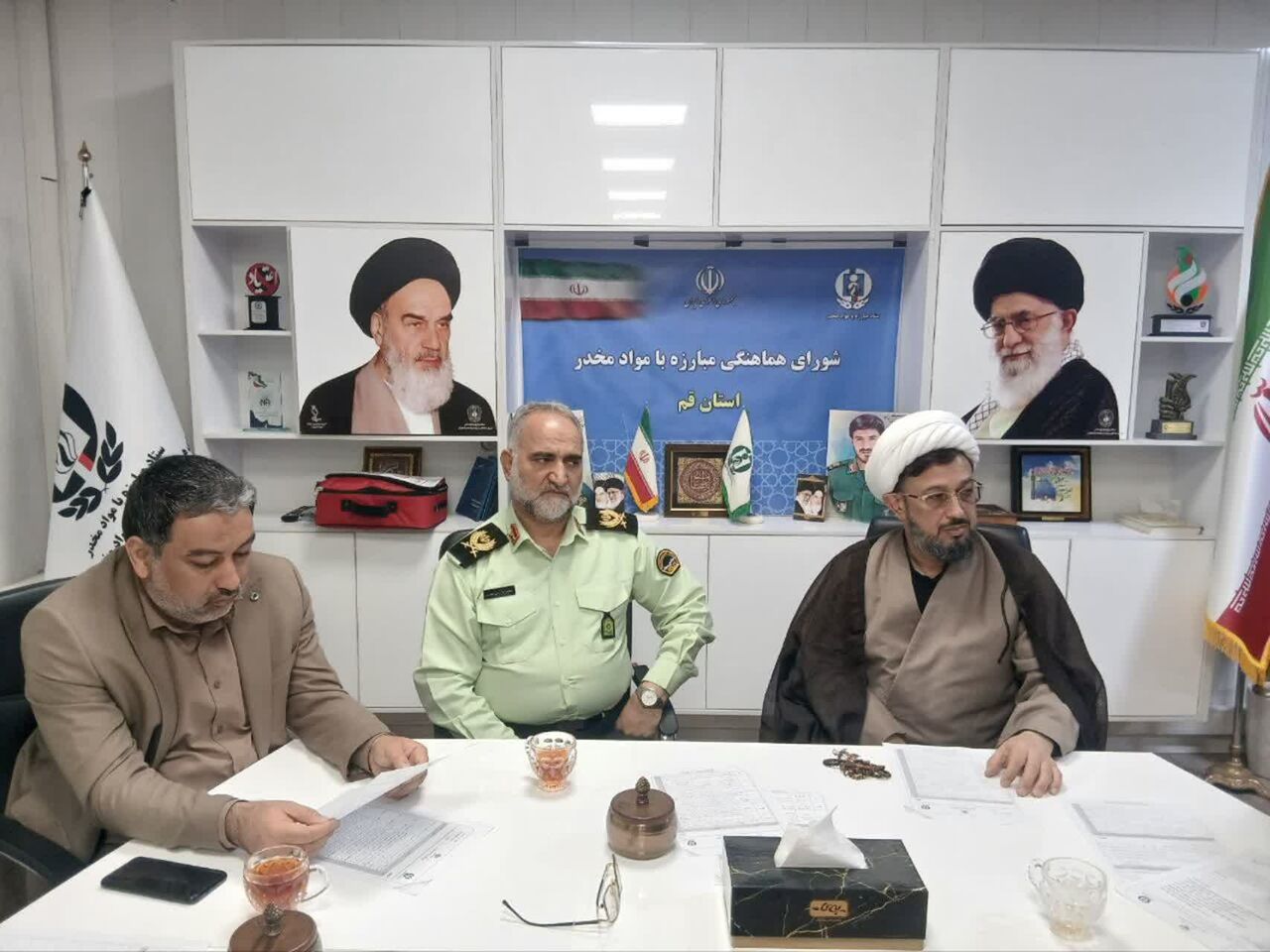 فرمانده انتظامی قم: مقابله با مواد مخدر در افزایش امنیت اجتماعی مؤثر است