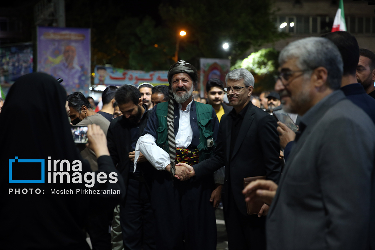 سنندج در هفتاد و پنجمین شب حضور میدانی
