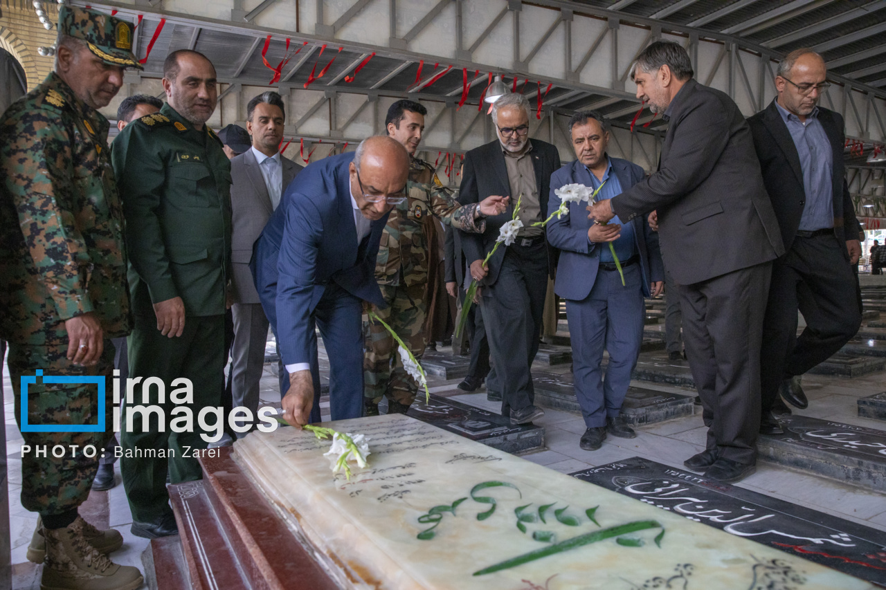 آیین گرامیداشت سوم خرداد روز آزادسازی خرمشهر در کرمانشاه برگزار شد
