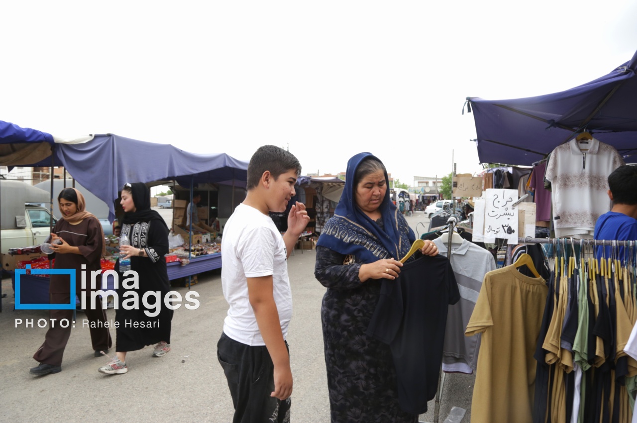 تب و تاب بازار عید قربان در شهر آق‌قلا