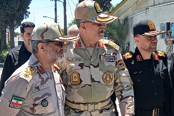 سردار حسین حسن پور فرمانده نیروی انتظامی استان گیلان، سردار علیاکبر جاویدان فرمانده مرزبانی فراجا و سردار قاسم رضایی جانشین فرمانده کل انتظامی جمهوری اسلامی ایران