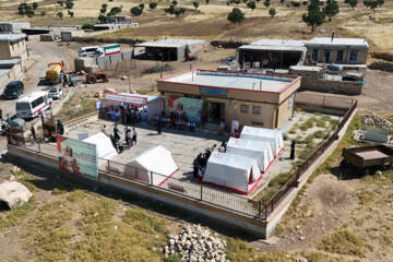 کاروان سلامت در روستای پشت‌کبود
