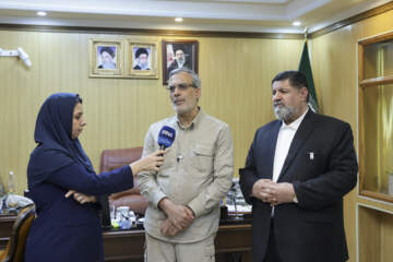 حضور "حسین جابری انصاری" مدیر عامل ایرنا در جلسه شورای اداری شهرستان دماوند و افتتاح دفتر ایرنا