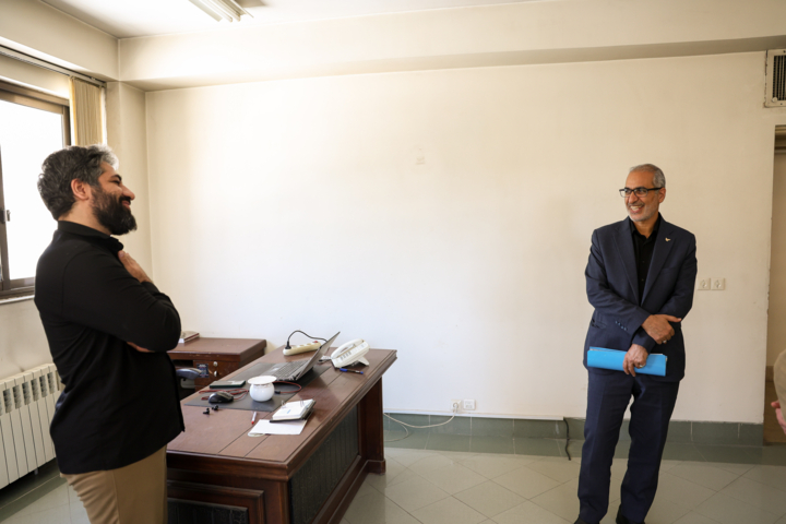 مدیرکل پست اصفهان از ایرنا بازدید کرد