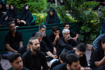 مجلس عزای حسین(ع) در خانه تاریخی شیخ الاسلام اصفهان