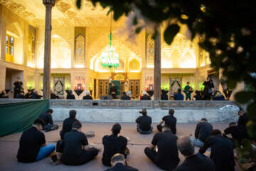 مجلس عزای حسین(ع) در خانه تاریخی شیخ الاسلام اصفهان