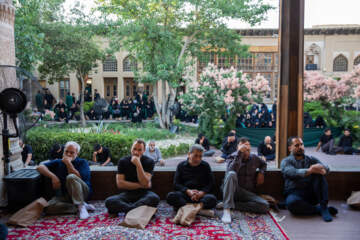 مجلس عزای حسین(ع) در خانه تاریخی شیخ الاسلام اصفهان
