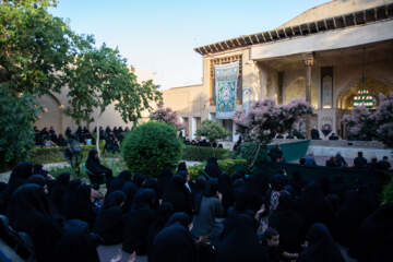 مجلس عزای حسین(ع) در خانه تاریخی شیخ الاسلام اصفهان