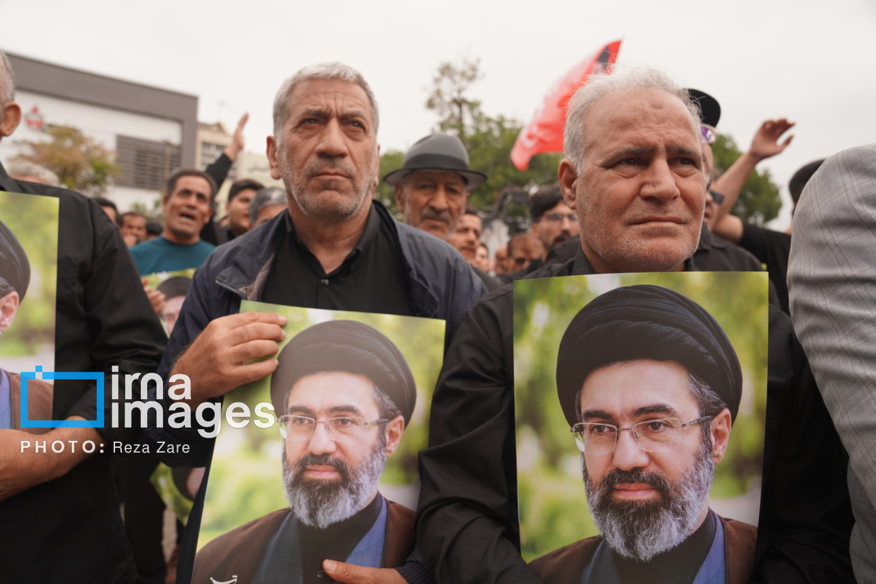 اجتماع عزاداری تاسوعای حسینی در اردبیل