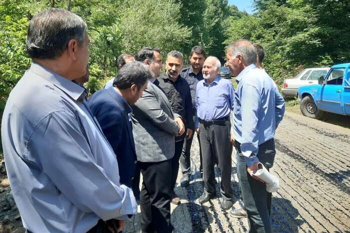 تکریم خانواده شهید و پیگیری مطالبات روستایی در آستارا