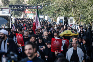 مراسم وداع با رهبر شهید انقلاب