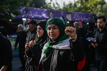 مراسم وداع با رهبر شهید انقلاب