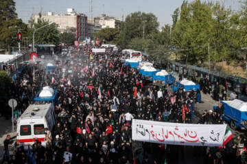 مراسم وداع با رهبر شهید انقلاب