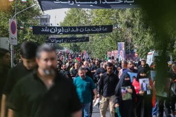مراسم وداع با رهبر شهید انقلاب - ۲
