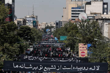 مراسم وداع با رهبر شهید انقلاب
