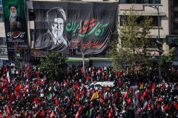 مراسم تشییع پیکر مطهر رهبر شهید انقلاب - ۴