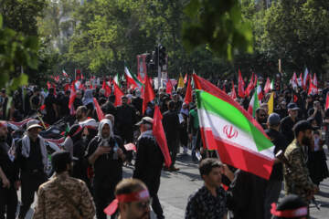 مراسم تشییع پیکر مطهر رهبر شهید انقلاب - ۶
