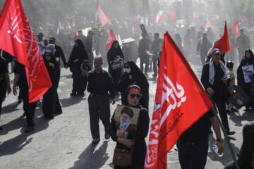 مراسم تشییع پیکر مطهر رهبر شهید انقلاب - ۶
