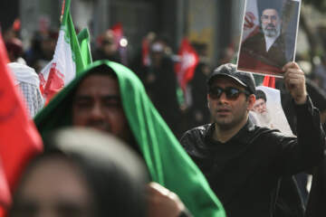 مراسم تشییع پیکر مطهر رهبر شهید انقلاب - ۶
