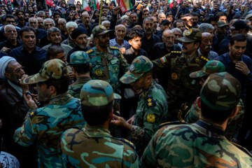 بدرقه علمدار اقتدار ایران تا آغوش ملائک