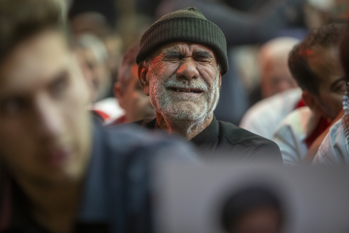 کرمانشاه همزمان با تشییع رهبر شهید در تهران، غرق در سوگ شد