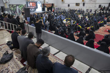 گردهمایی وداع دانش‌آموزان کرمانشاهی با آقای شهید ایران
