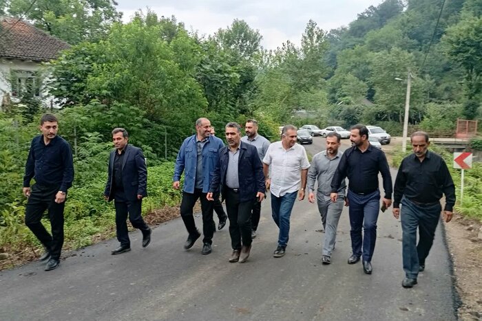 فرماندار آستارا از پروژههای عمرانی، راهسازی و کشاورزی شهرستان بازدید کرد