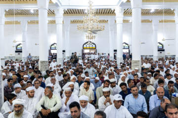 آیین تشییع شیخ محمدصالح امینی در «طبل» قشم