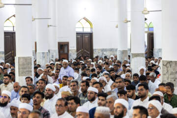 آیین تشییع شیخ محمدصالح امینی در «طبل» قشم