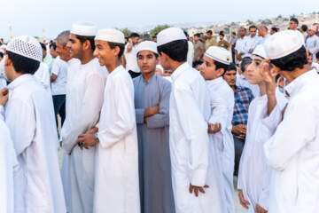 آیین تشییع شیخ محمدصالح امینی در «طبل» قشم