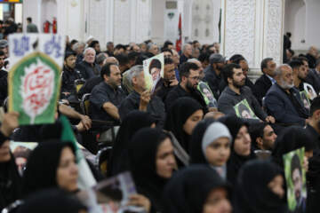 عکس - مراسم بزرگداشت رهبر شهید در مصلی اردبیل