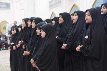 عکس - مراسم بزرگداشت رهبر شهید در مصلی اردبیل