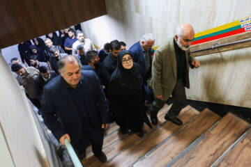 بازدید سخنگوی دولت از بیمارستان شهید بقایی اهواز