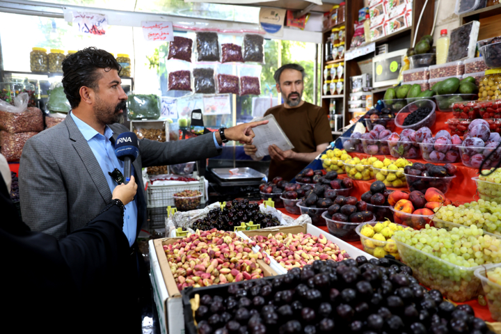 پایش گرانفروشی و کمفروشی با نظارت تیم های بازرسی