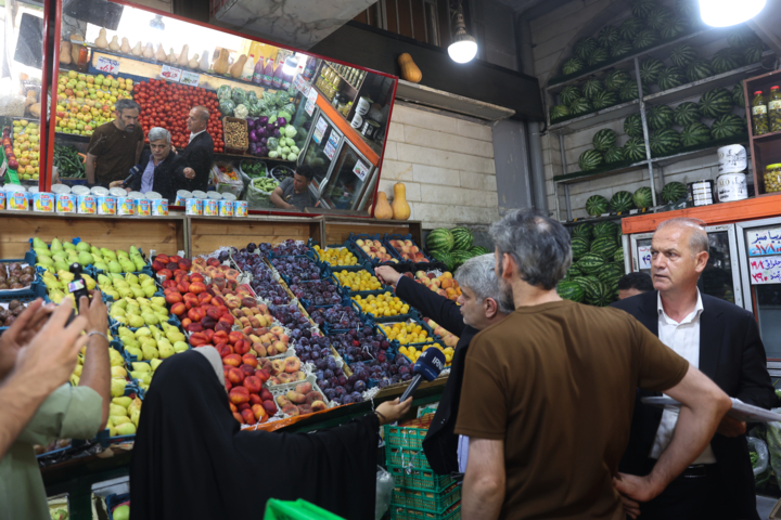 پایش گرانفروشی و کمفروشی با نظارت تیم های بازرسی