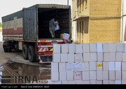  کمک های مردم شهرستان چهارباغ  البرز  به خوی ارسال شد 