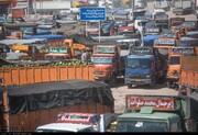 بیش از ۱۲۹ هزار دستگاه کامیون کالا از طریق مرزهای کرمانشاه صادر شد