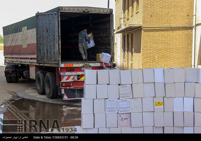  کمک های مردم شهرستان چهارباغ  البرز  به خوی ارسال شد 