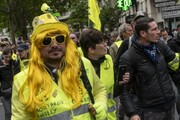 خیابان های فرانسه بار دیگر میزبان جلیقه زردها شد