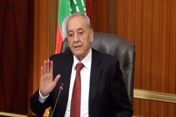 رییس پارلمان لبنان: حق فلسطین با یک قرارداد ضایع نخواهد شد