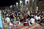 سه‌هزار روزه‌دار هرشب در صحن امام‌حسن (ع) حرم رضوی اطعام می‌شوند 